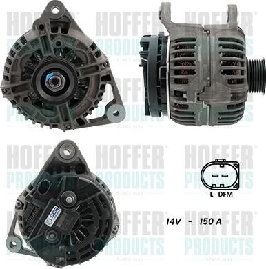 Hoffer H5510685G - Alternator www.molydon.hr