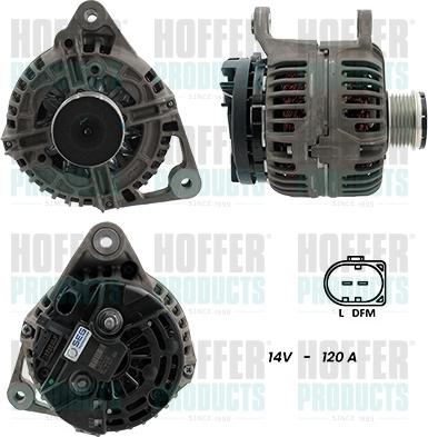 Hoffer H5510686G - Alternator www.molydon.hr