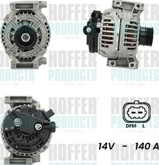 Hoffer H5510681G - Alternator www.molydon.hr