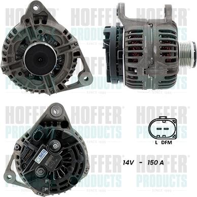 Hoffer H5510687G - Alternator www.molydon.hr