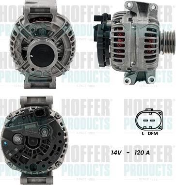 Hoffer H5510634G - Alternator www.molydon.hr