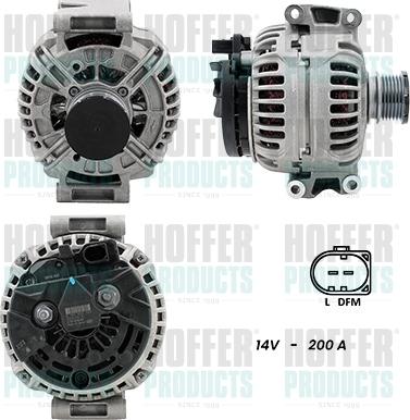 Hoffer H5510024G - Alternator www.molydon.hr