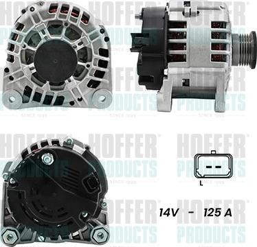 Hoffer H55101409G - Alternator www.molydon.hr