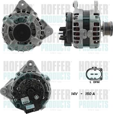 Hoffer H55101408G - Alternator www.molydon.hr