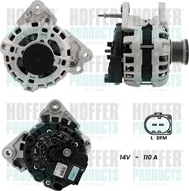 Hoffer H55101414G - Alternator www.molydon.hr