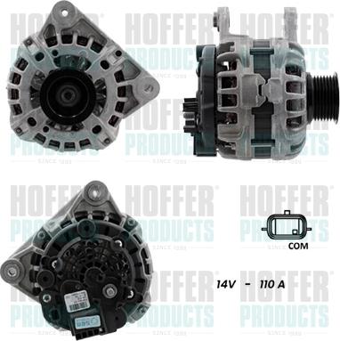 Hoffer H55101415G - Alternator www.molydon.hr