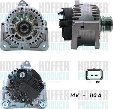 Hoffer H55101410G - Alternator www.molydon.hr