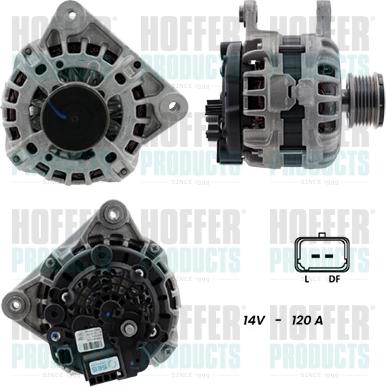 Hoffer H55101411G - Alternator www.molydon.hr