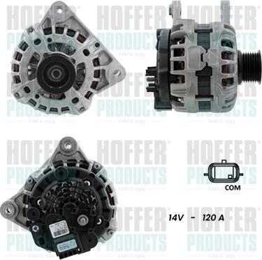 Hoffer H55101412G - Alternator www.molydon.hr