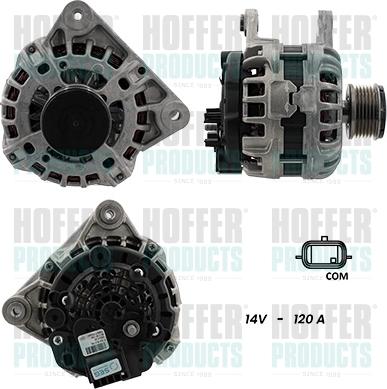 Hoffer H55101417G - Alternator www.molydon.hr