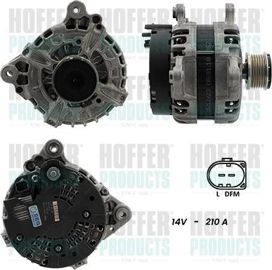 Hoffer H55101421G - Alternator www.molydon.hr