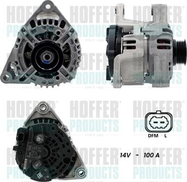 Hoffer H5510147G - Alternator www.molydon.hr