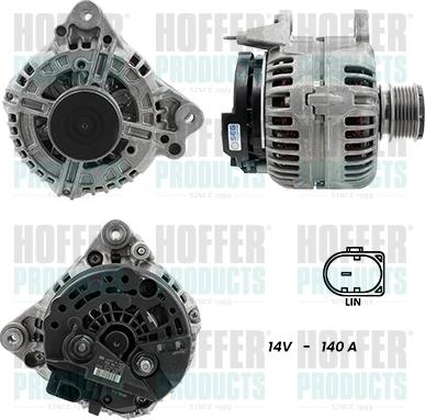 Hoffer H5510188G - Alternator www.molydon.hr