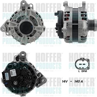 Hoffer H55101399G - Alternator www.molydon.hr