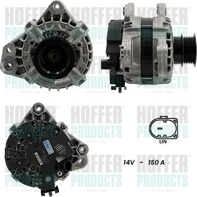 Hoffer H55101347G - Alternator www.molydon.hr