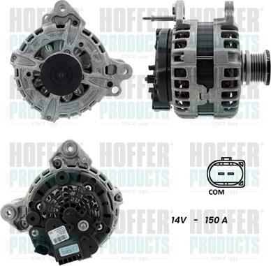 Hoffer H55101369G - Alternator www.molydon.hr