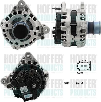 Hoffer H55101366G - Alternator www.molydon.hr