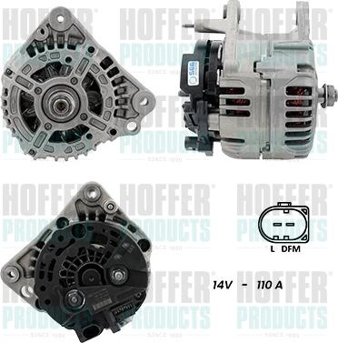 Hoffer H55101368G - Alternator www.molydon.hr