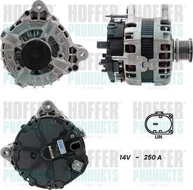 Hoffer H55101389G - Alternator www.molydon.hr