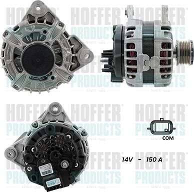 Hoffer H55101380G - Alternator www.molydon.hr