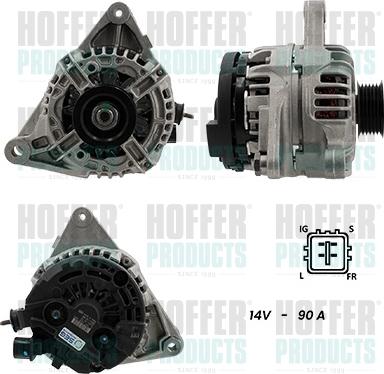 Hoffer H55101334G - Alternator www.molydon.hr