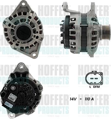 Hoffer H55101371G - Alternator www.molydon.hr