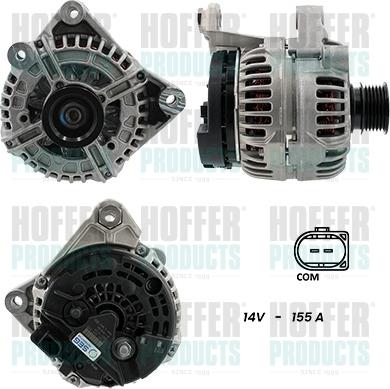 Hoffer H5510392G - Alternator www.molydon.hr