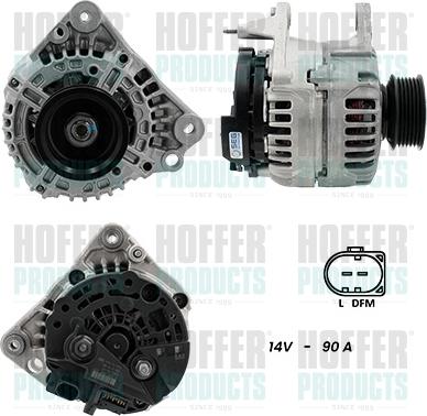 Hoffer H5510371G - Alternator www.molydon.hr