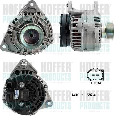 Hoffer H5510281G - Alternator www.molydon.hr