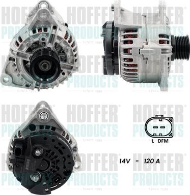 Hoffer H5510746G - Alternator www.molydon.hr