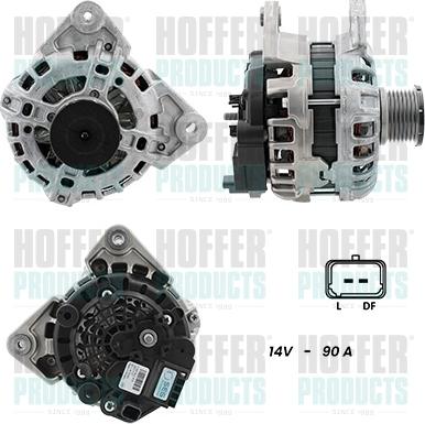 Hoffer H5510742G - Alternator www.molydon.hr