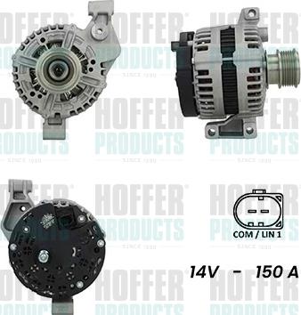 Hoffer H5510765G - Alternator www.molydon.hr