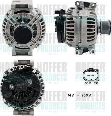 Hoffer H5510712G - Alternator www.molydon.hr