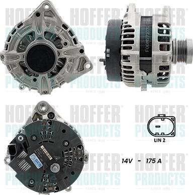 Hoffer H5510725G - Alternator www.molydon.hr