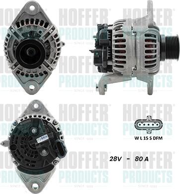 Hoffer H5610088G - Alternator www.molydon.hr