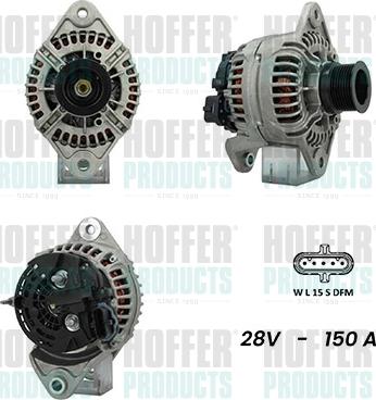 Hoffer H5610026G - Alternator www.molydon.hr