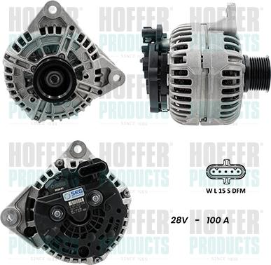 Hoffer H5610079G - Alternator www.molydon.hr