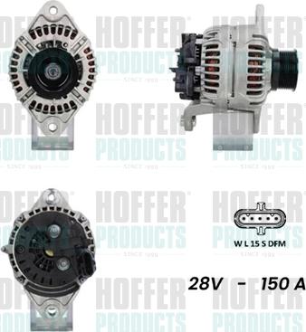 Hoffer H5610074G - Alternator www.molydon.hr