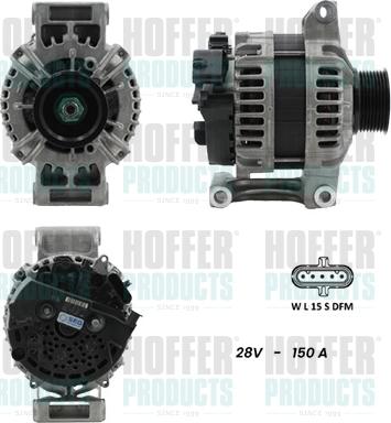 Hoffer H5610164G - Alternator www.molydon.hr