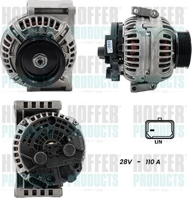 Hoffer H5610171G - Alternator www.molydon.hr