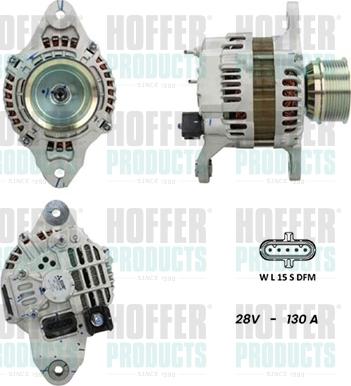 Hoffer H5635130G - Alternator www.molydon.hr