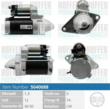 Hoffer H5040088 - Starter www.molydon.hr