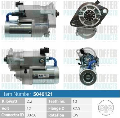 Hoffer H5040121 - Starter www.molydon.hr