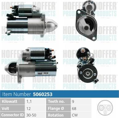 Hoffer H5060253 - Starter www.molydon.hr