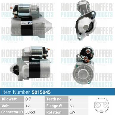 Hoffer H5015045 - Starter www.molydon.hr