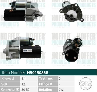Hoffer H5015085R - Starter www.molydon.hr