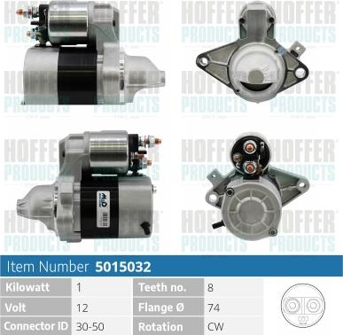 Hoffer H5015032 - Starter www.molydon.hr