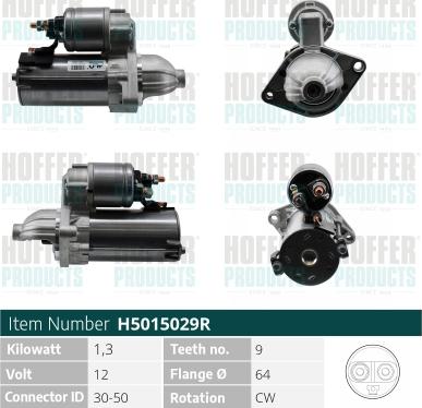 Hoffer H5015029R - Starter www.molydon.hr