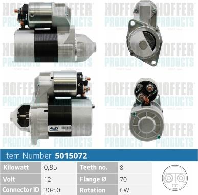 Hoffer H5015072 - Starter www.molydon.hr