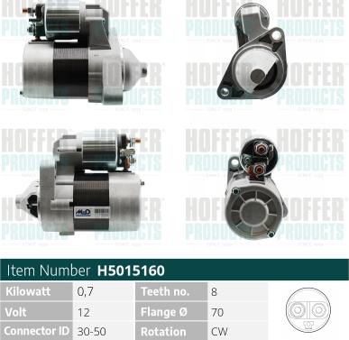 Hoffer H5015160 - Starter www.molydon.hr